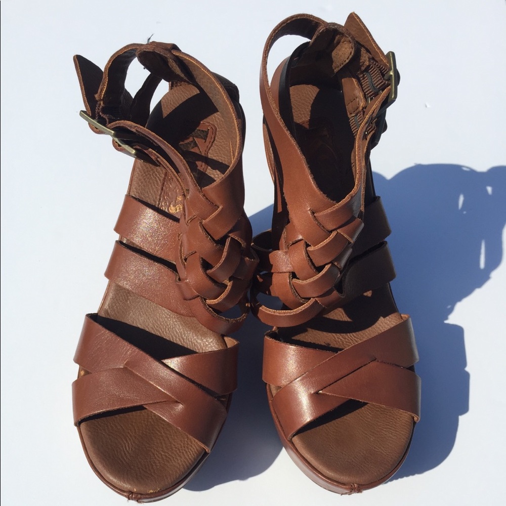 KORKS Ease Strappy  Platform Sandals Heel Wedge